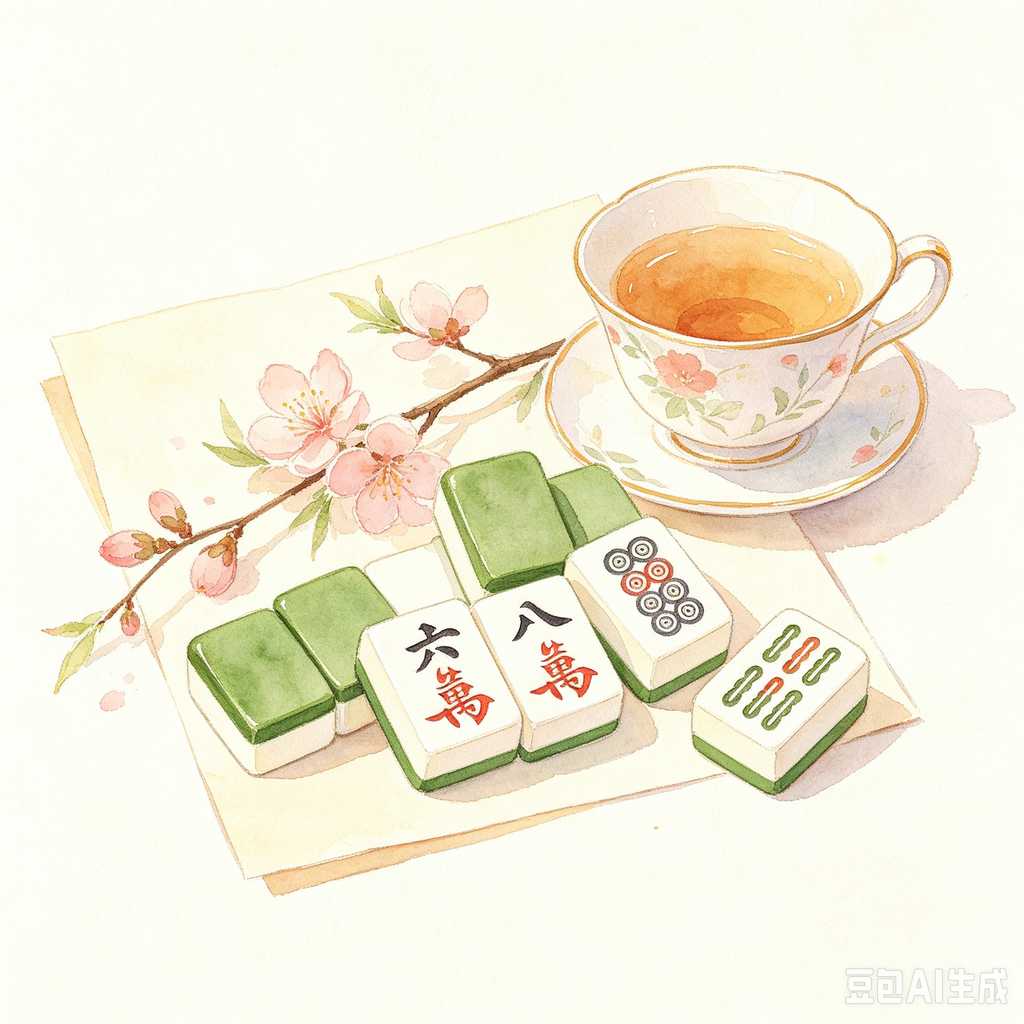 personalized souvenir mahjong set